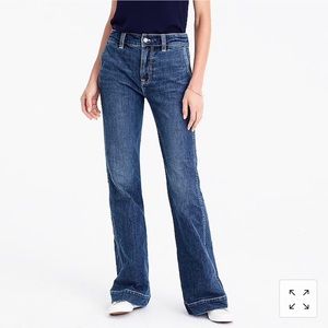 J Crew Wide-Leg Trouser Jean